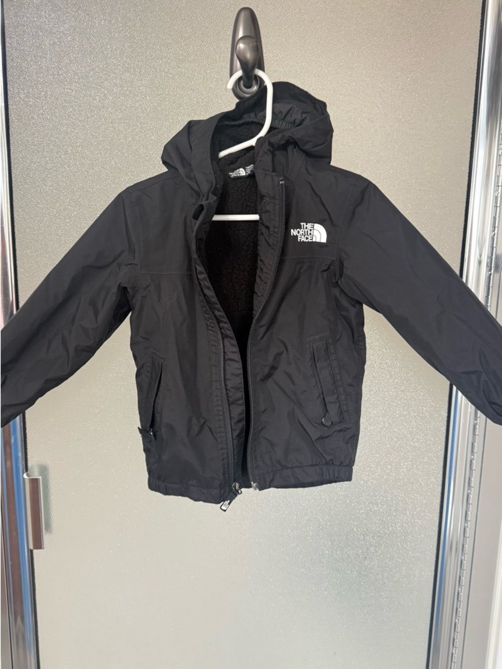 The North Face Kids Black Hooded Coat 2T